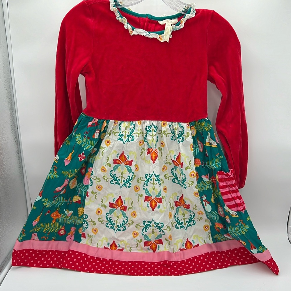 Matilda Jane size 10 dress happy holly daze